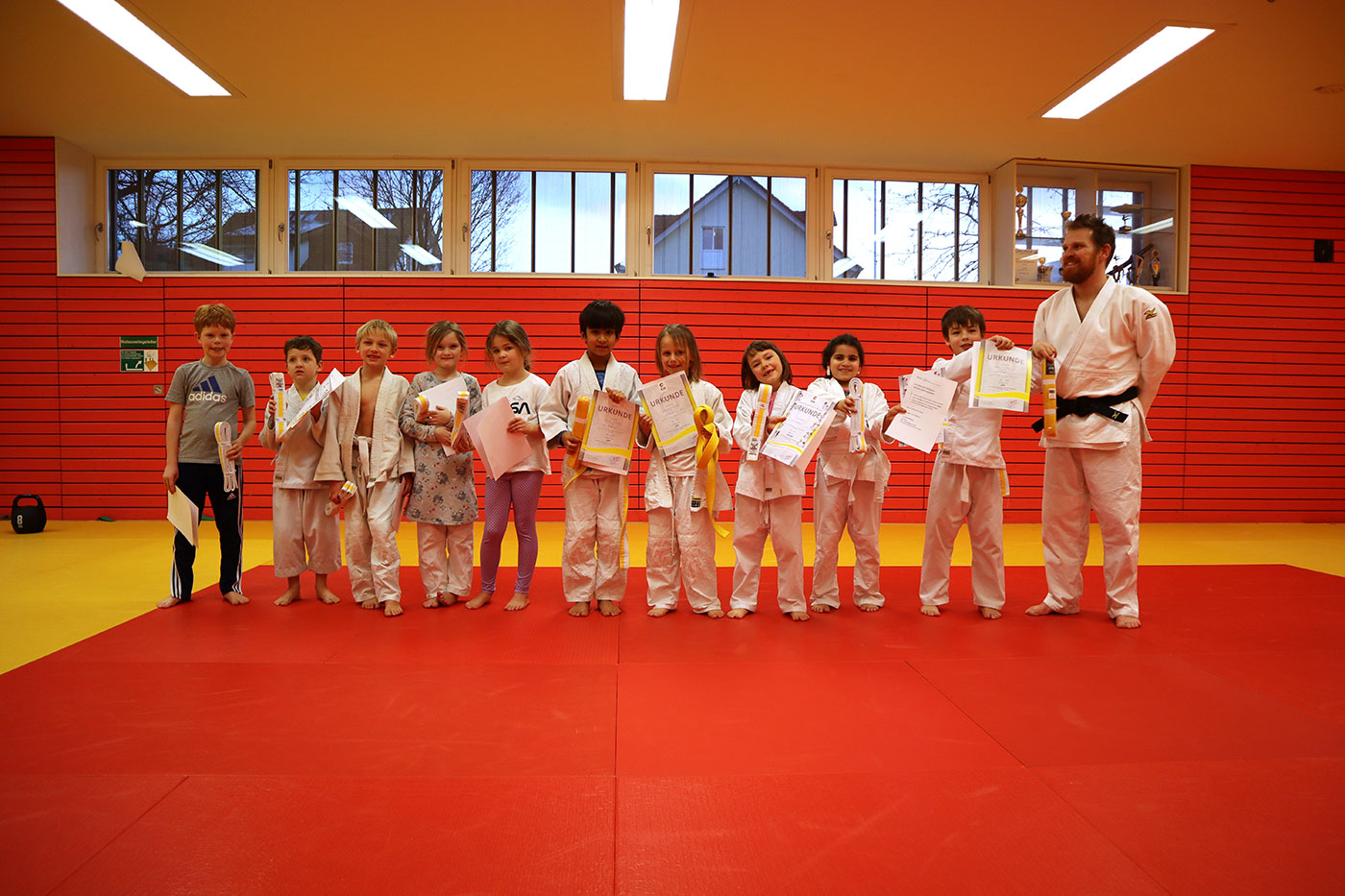 judo gürtelprüfung